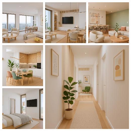 Appartement pour les personnes à mobilité réduite d'1 chambr